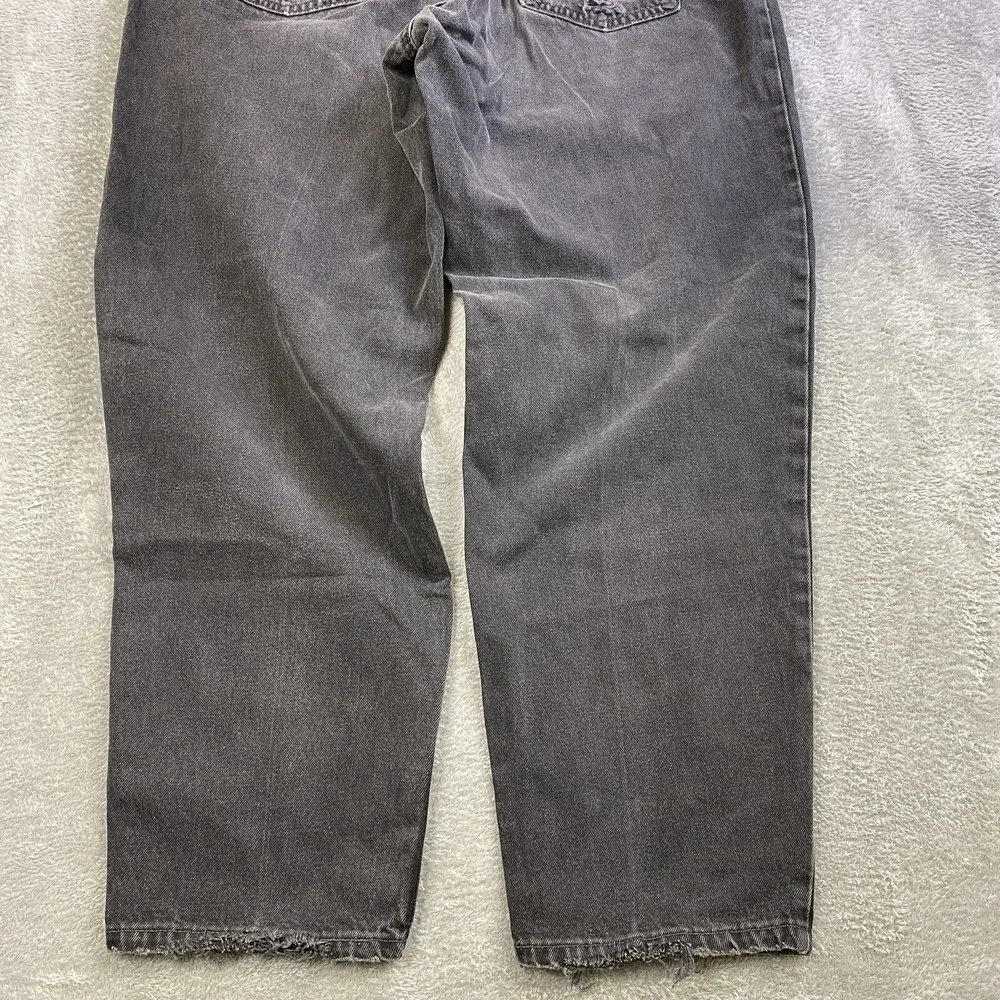 VTG Levis 560 Jeans Men Black 42x32 Loose Fit Tapered USA Made 90s Y2K Grunge
